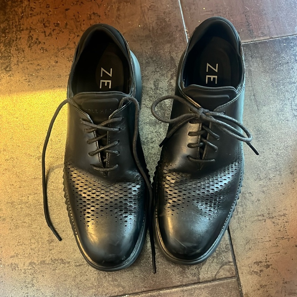 Cole Han Zergeand black shoes